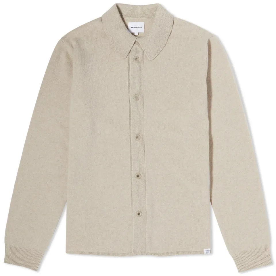 Martin Merino Lambswool Button Polo