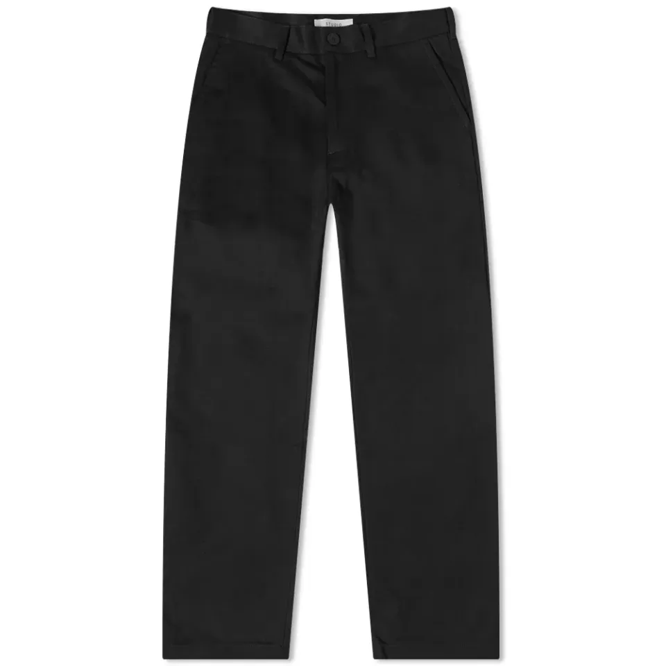 Bill Narrow Leg Twill Pant