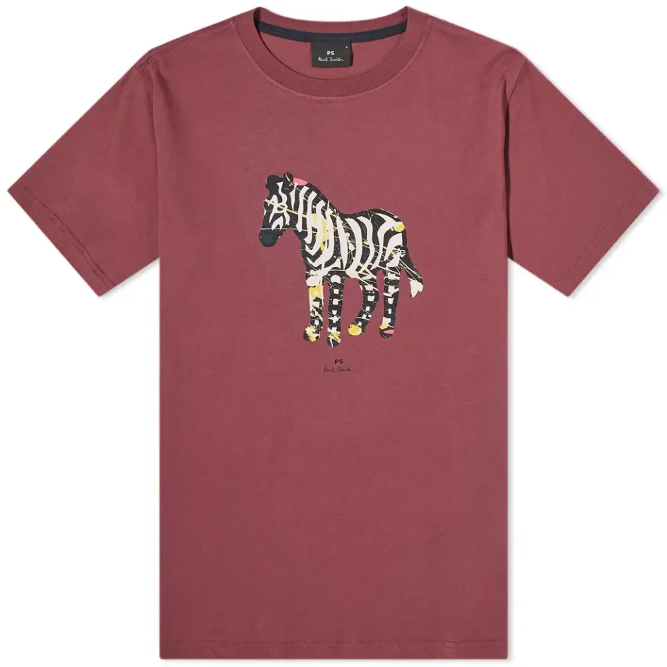 Large Zebra Print Tee