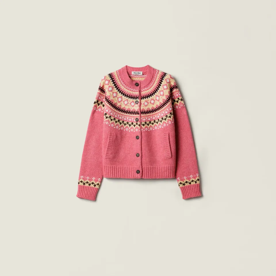 Wool cardigan