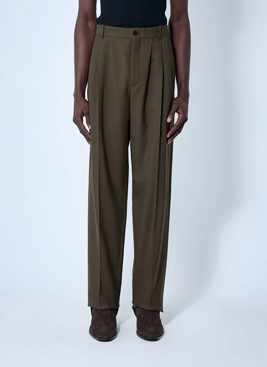 Wool Tailored Pants