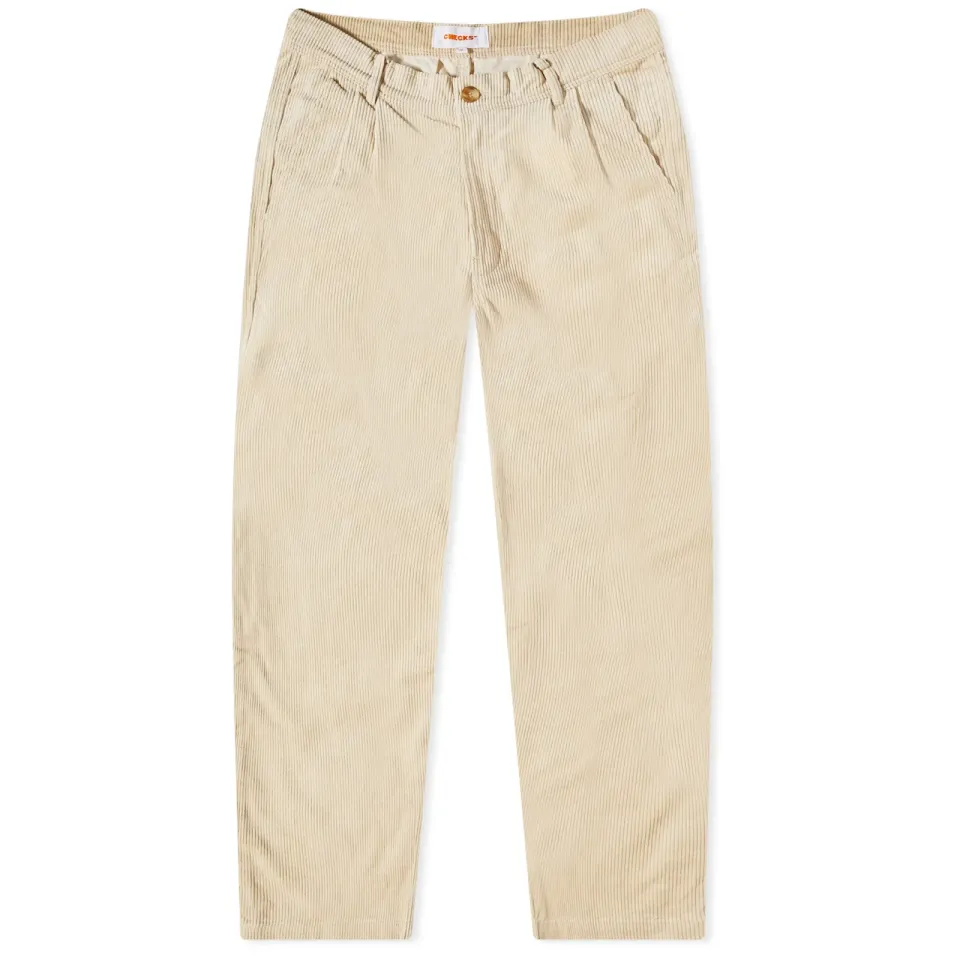 Pleated Corduroy Pant