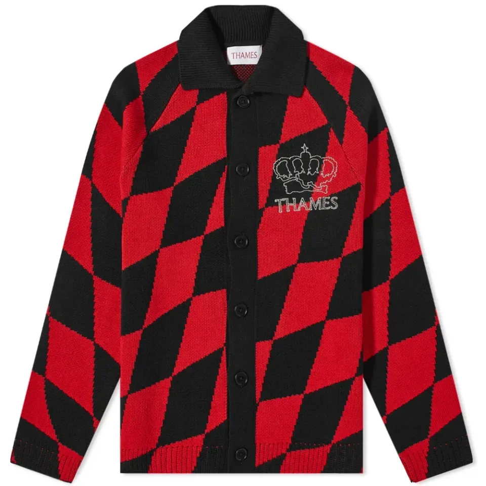 Le Club Knit Polo Cardigan