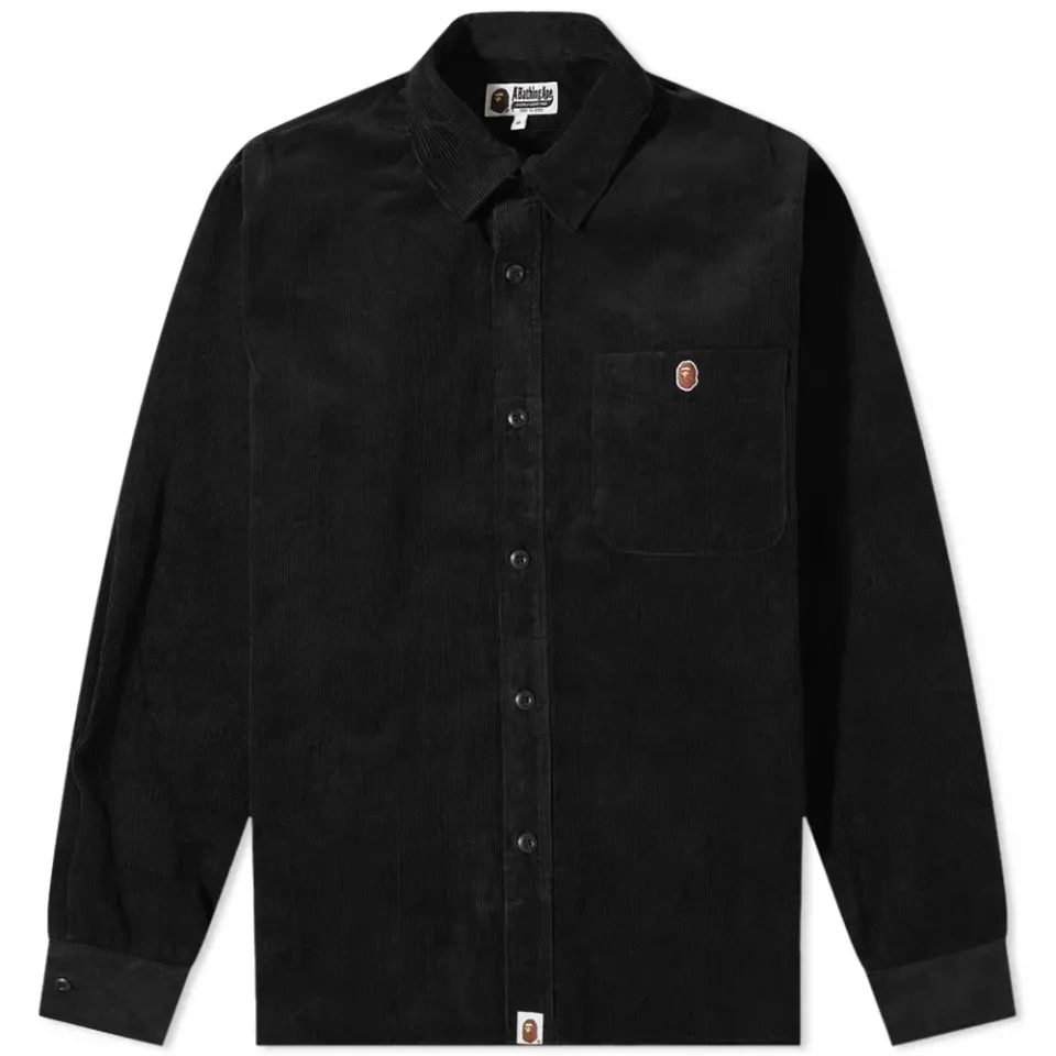 Ape Head One Point Corduroy Relaxed Fit Shirt