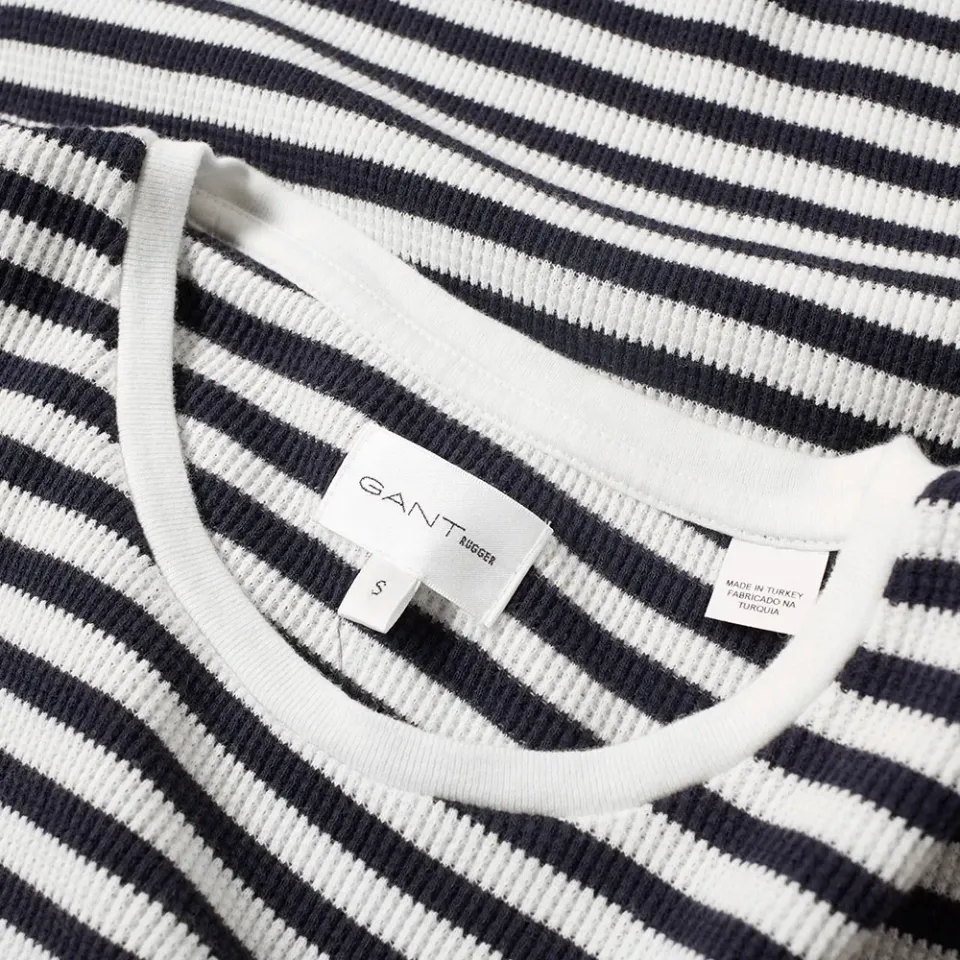 Stripe Waffle Tee