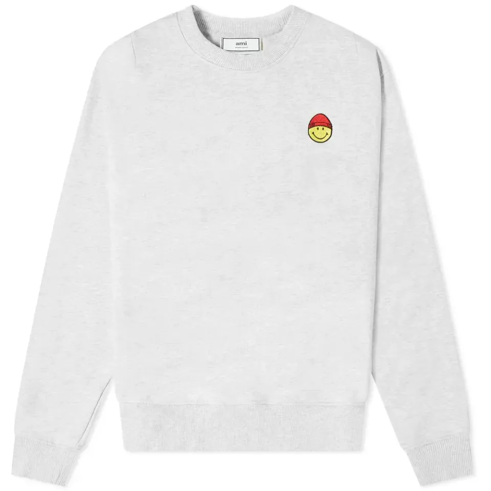 AMI Smiley Crew Sweat