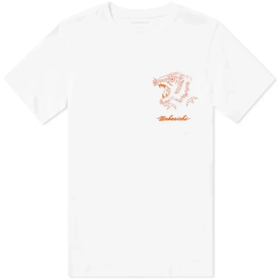 Chest Embroidered Tiger Tee
