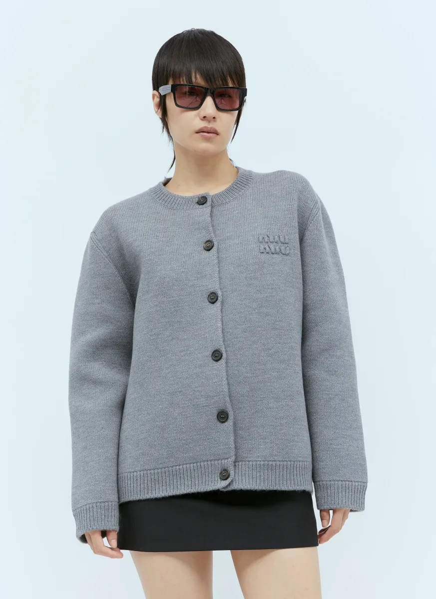 Wool Knit Cardigan