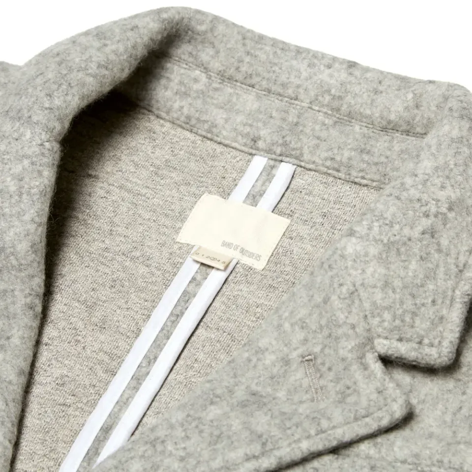 Heavy Melton Varsity Blazer