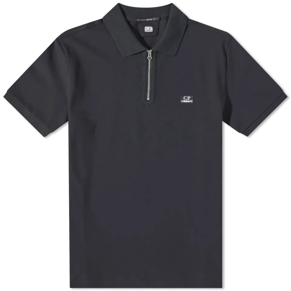 Zipped Polo Shirt