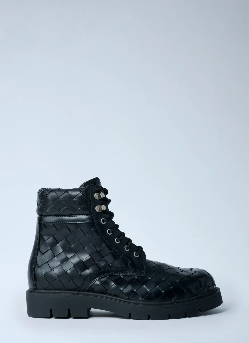Haddock Lace-Up Ankle Boots