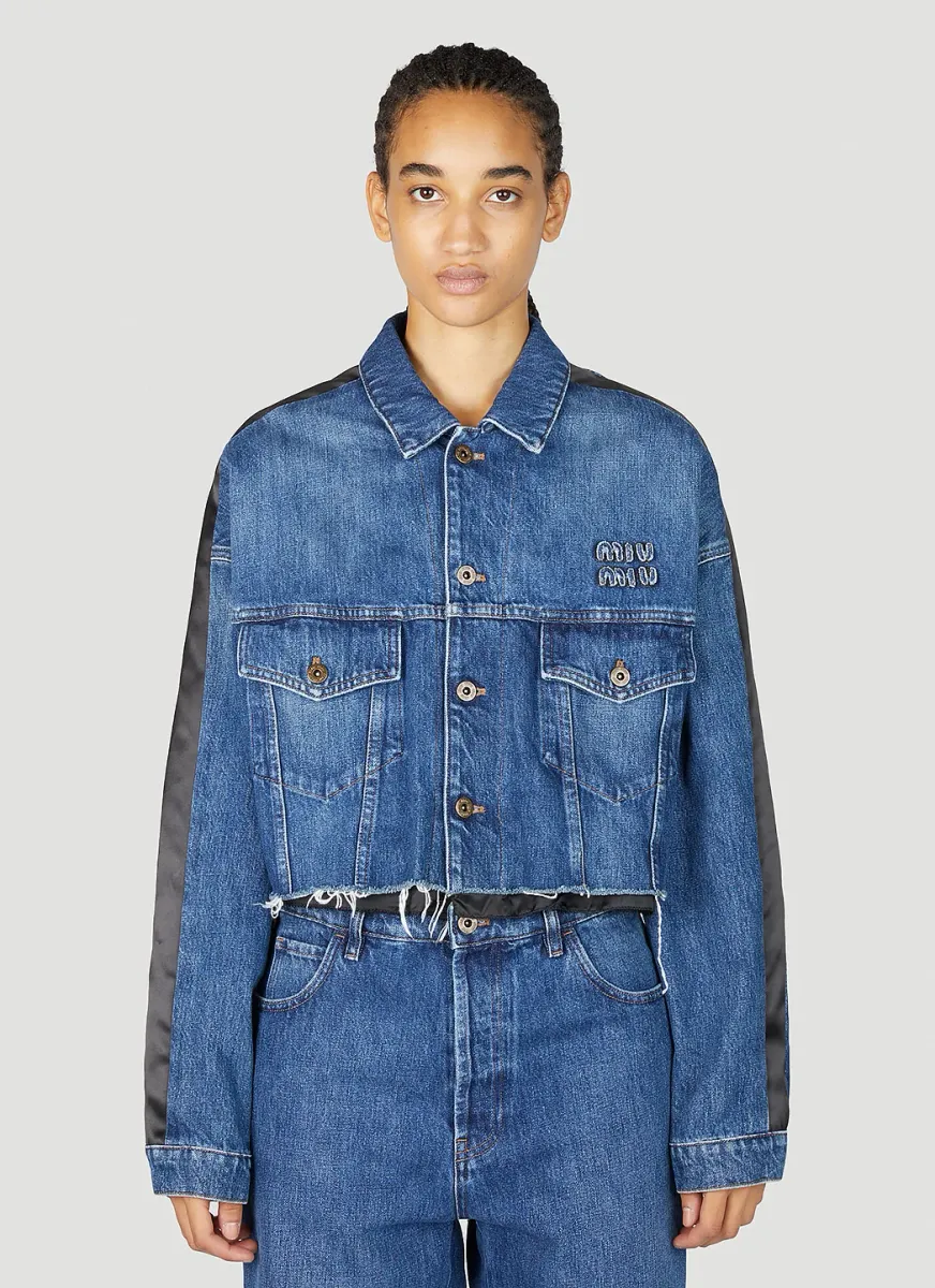 Cropped Denim Jacket