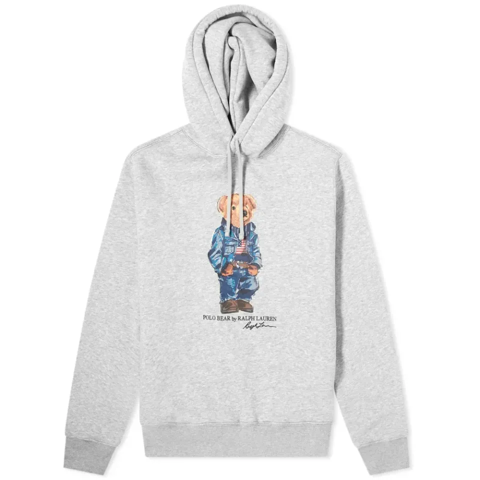 America Bear Popover Hoody