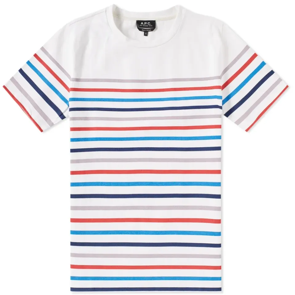 A.P.C. Regular Stripe Tee
