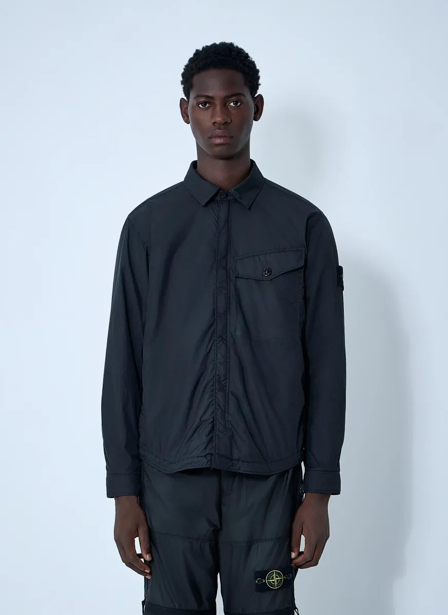 Garemnt Dyed Logo Patch Jacket