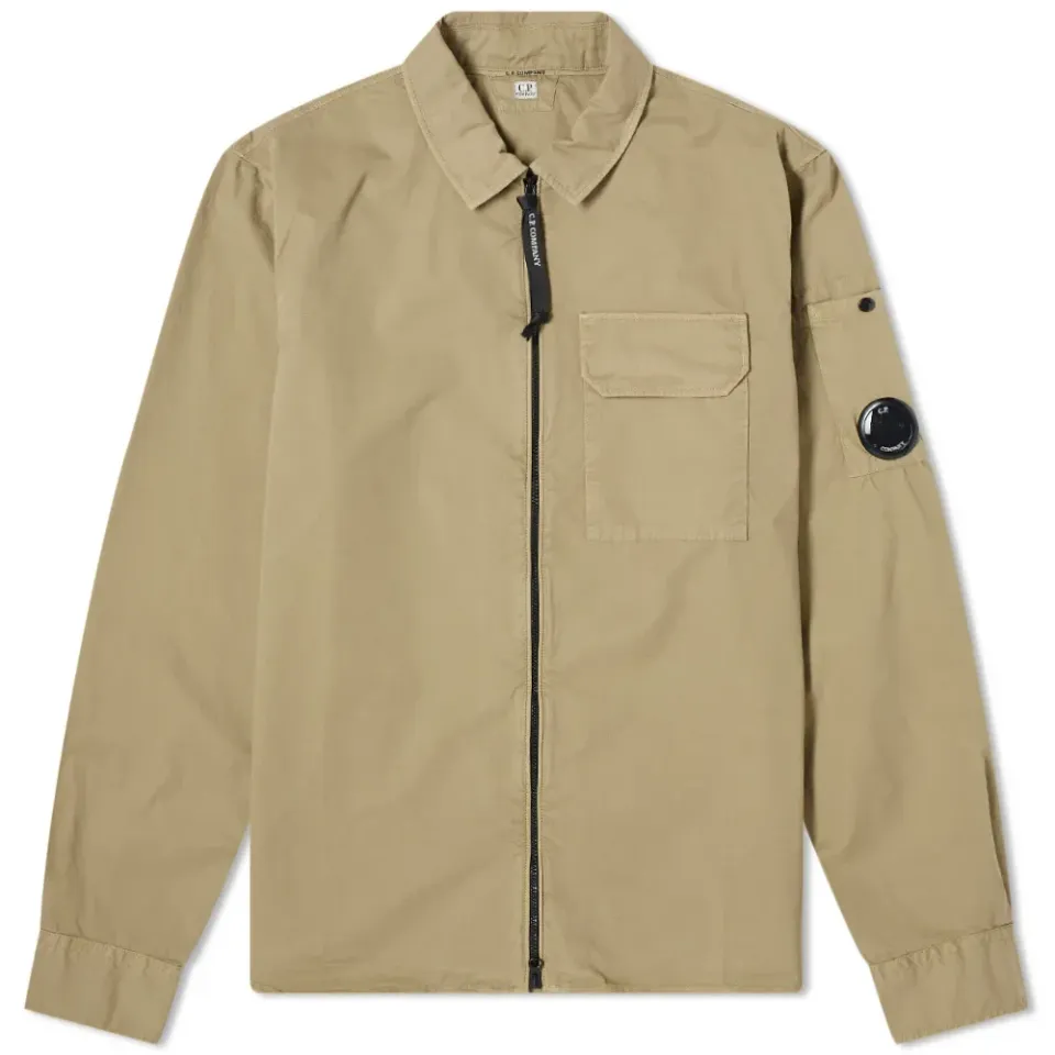Arm Lens Zip Overshirt