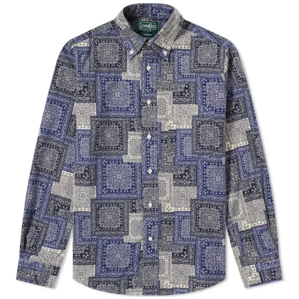 Paisley Blues Shirt