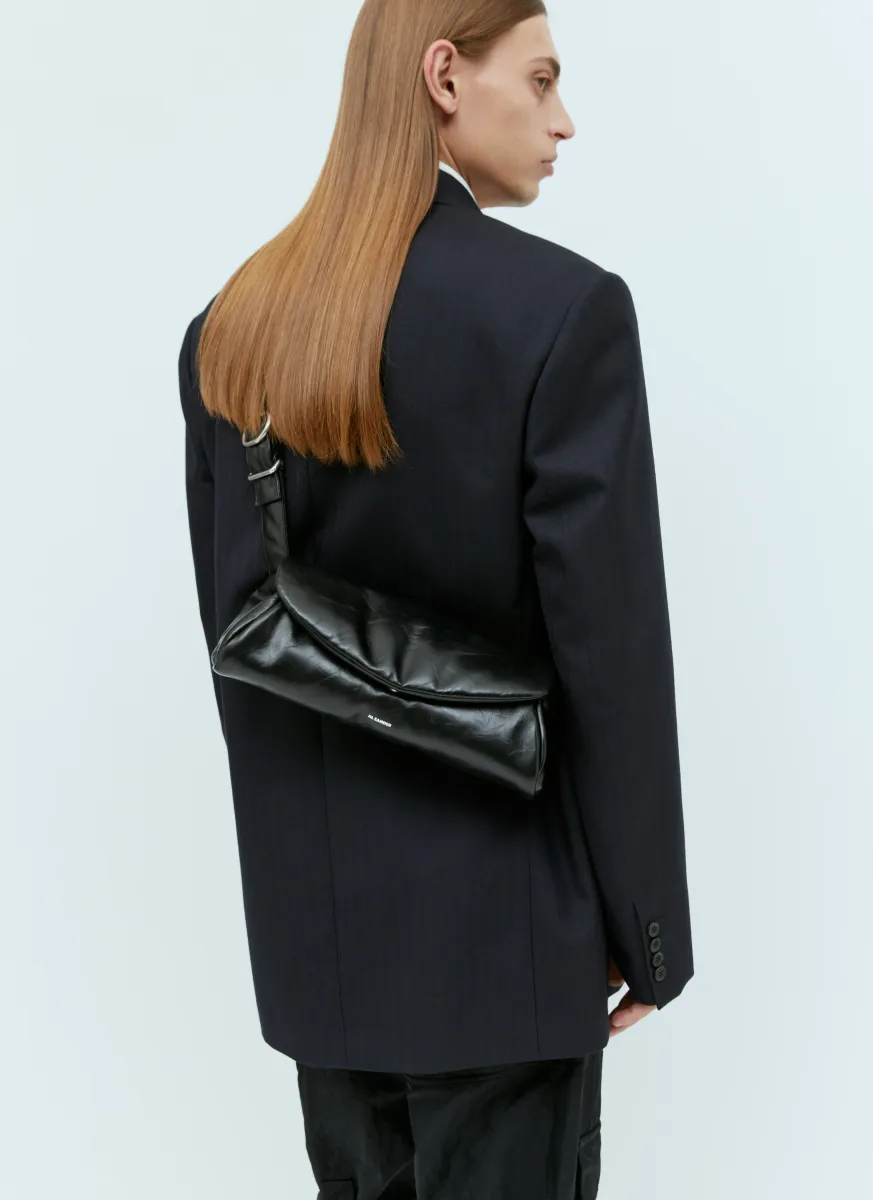 Large Cannolo Padded Crossbody Bag