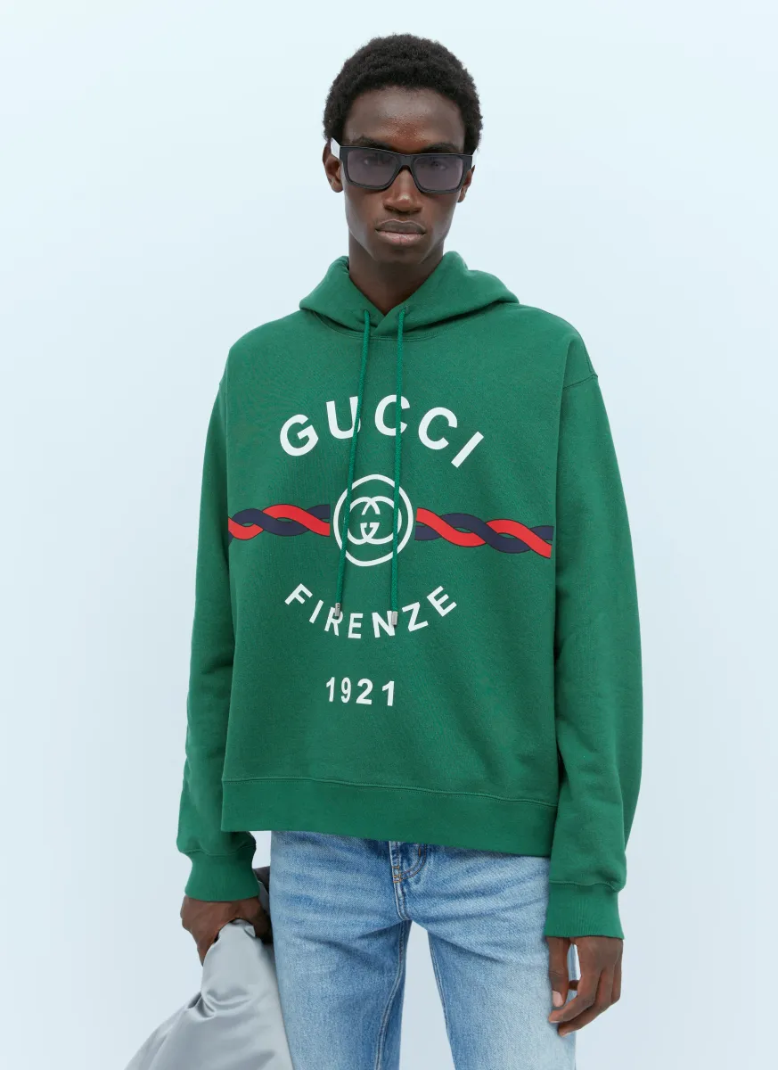 Interlocking G Torchon Hooded Sweatshirt
