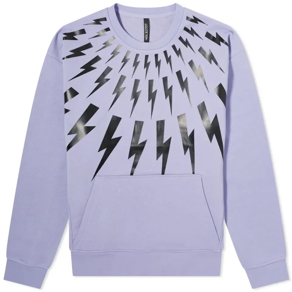 Fairisle Thunderbolt Crew Sweat