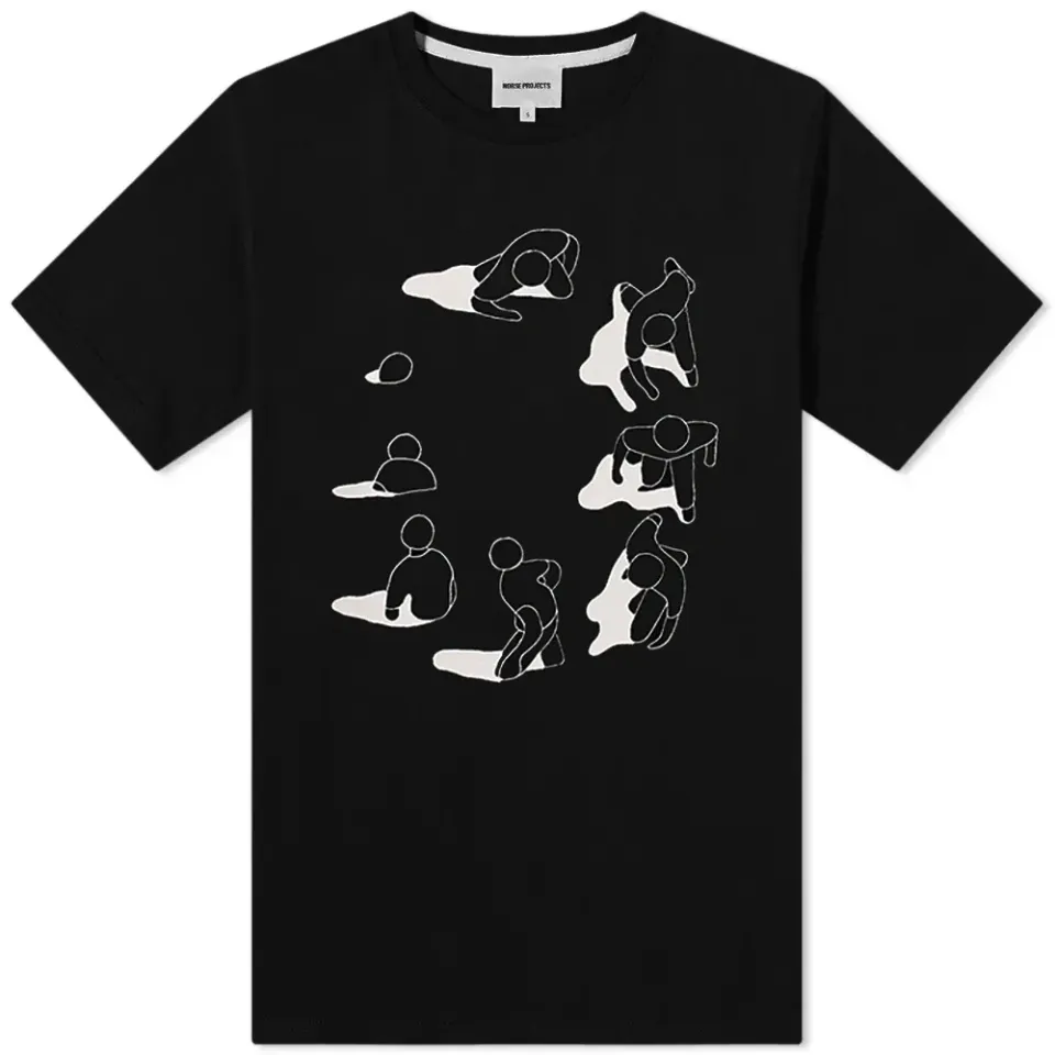 X Geoff Mcfetridge Niels Circle Logo T-Shirt