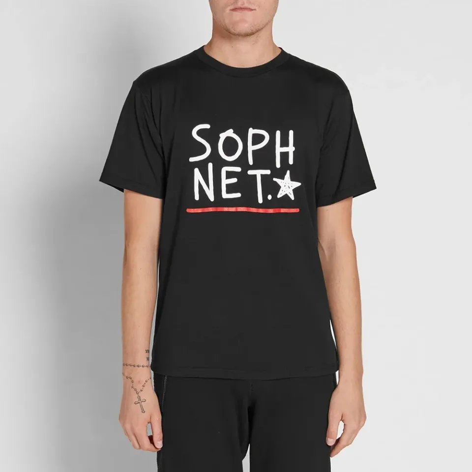 SOPHNET. Colour Bar Tee