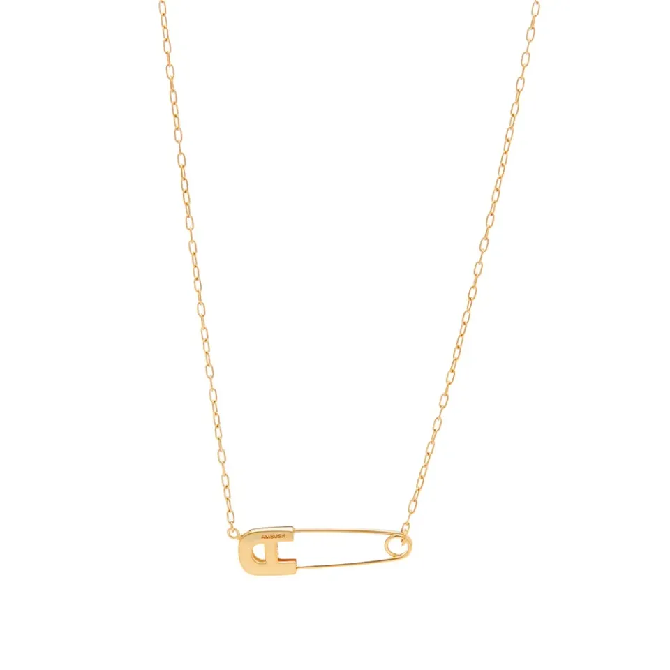 Safety Pin Necklace