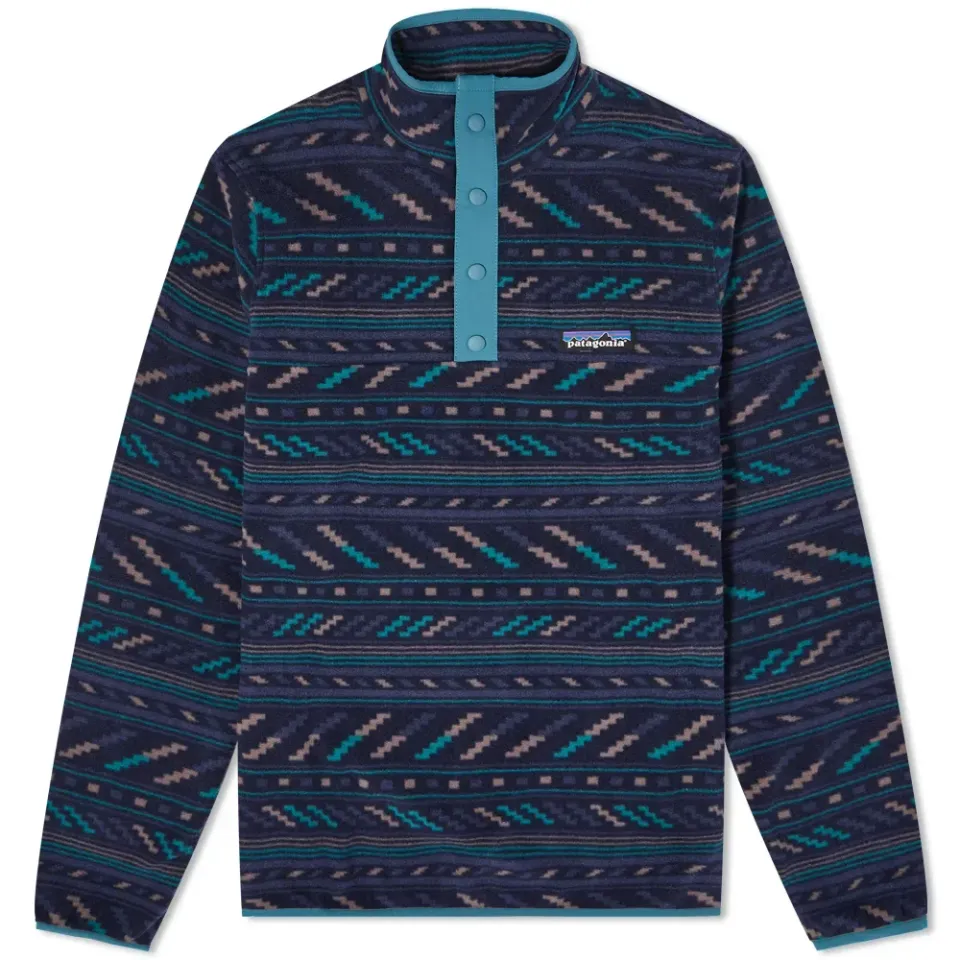 Micro D Snap T Pullover
