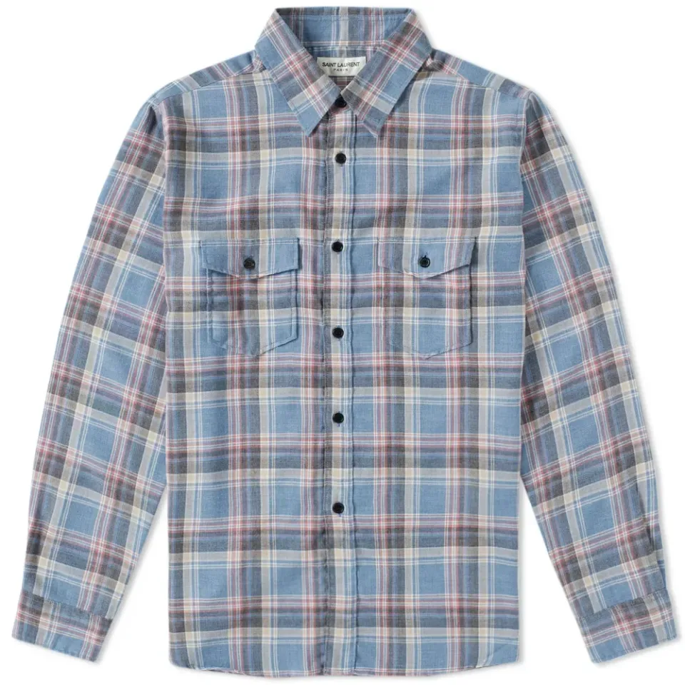 Oversized Check Shirt