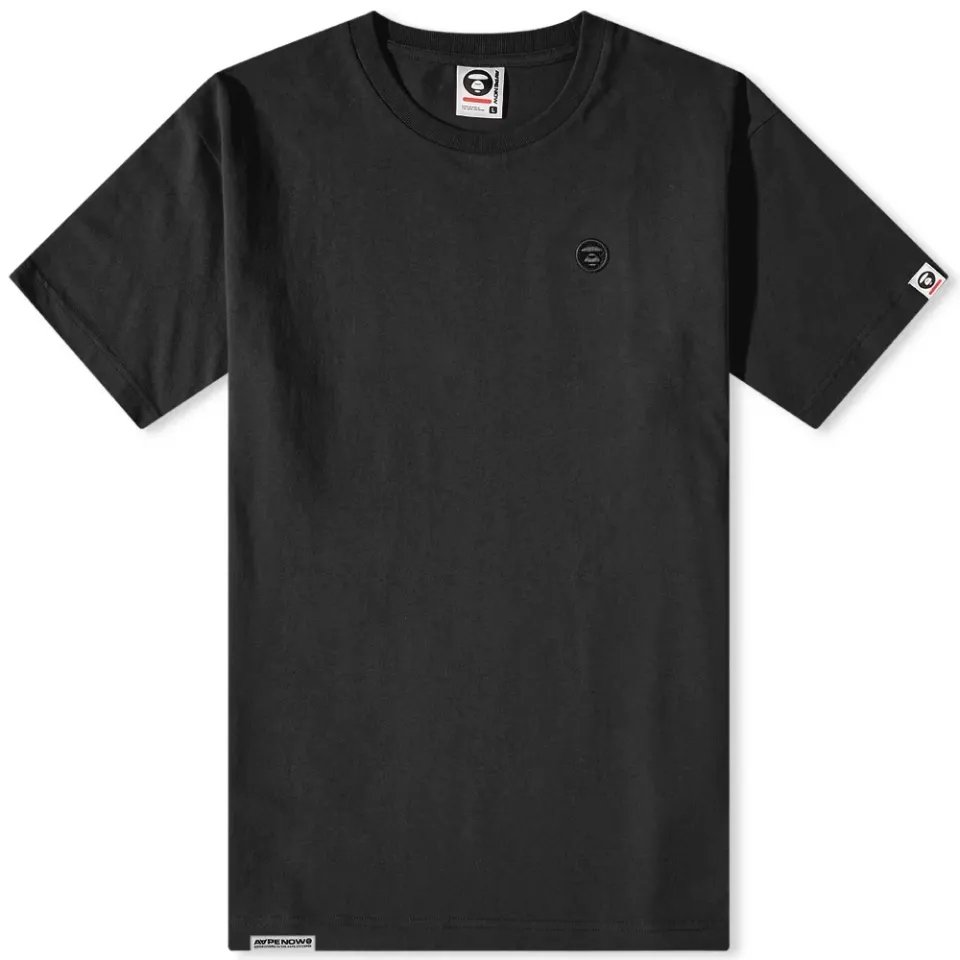 AAPE Now Embroidered Badge T-Shirt