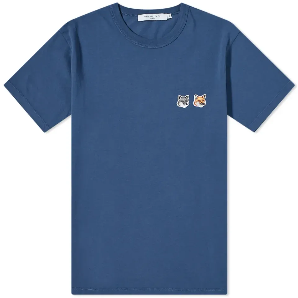 Double Fox Head Patch Classic T-Shirt