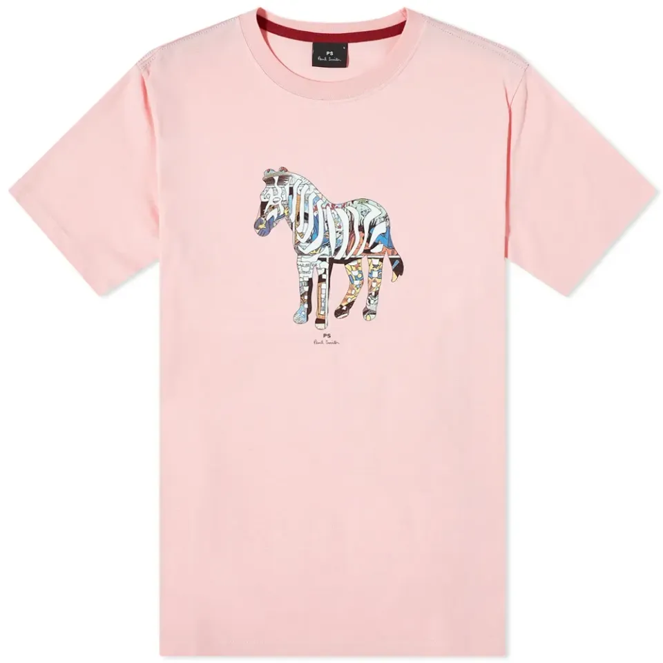 Multicoloured Zebra T-Shirt