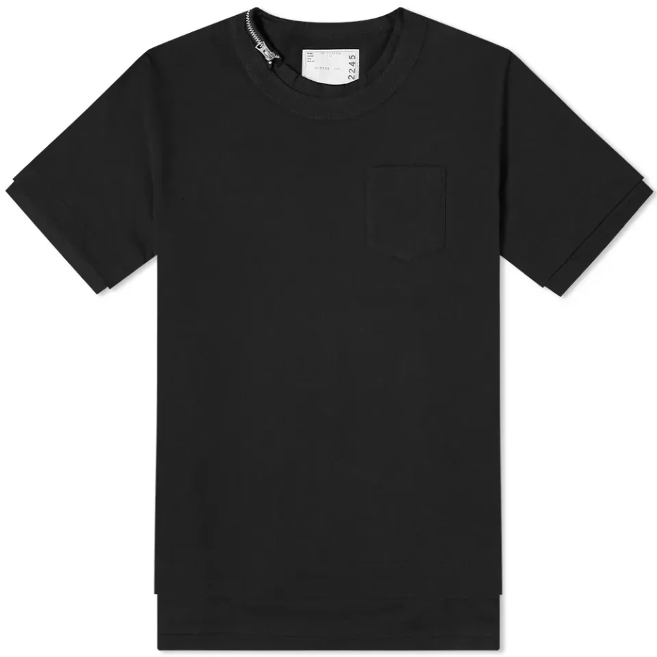Zip Neck Tee