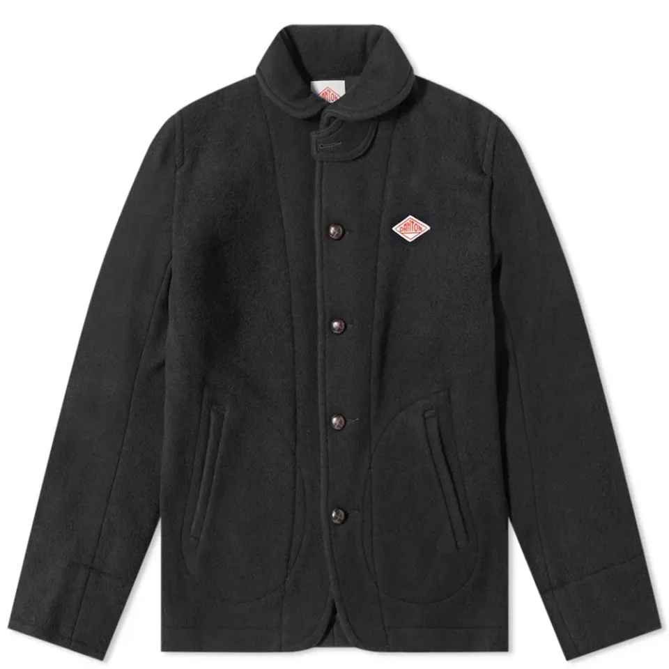Round Collared Wool Jacket