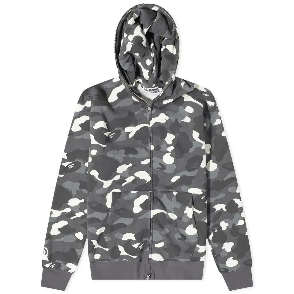 City Camo Shark Full Zip Hoodie