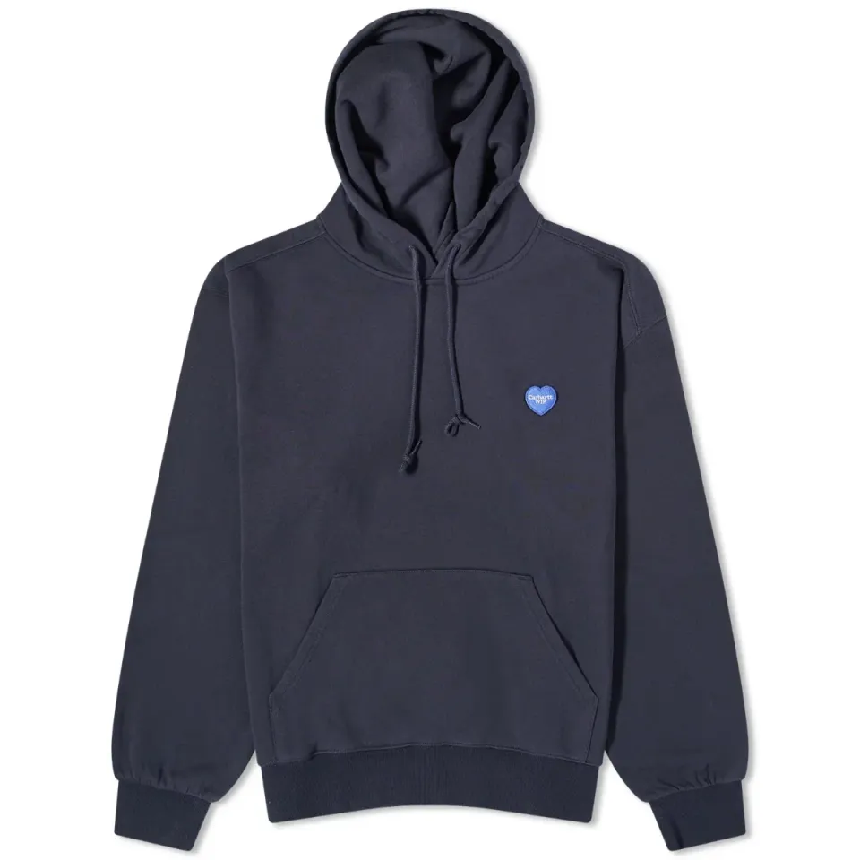 Hooded Heart Patch Sweat