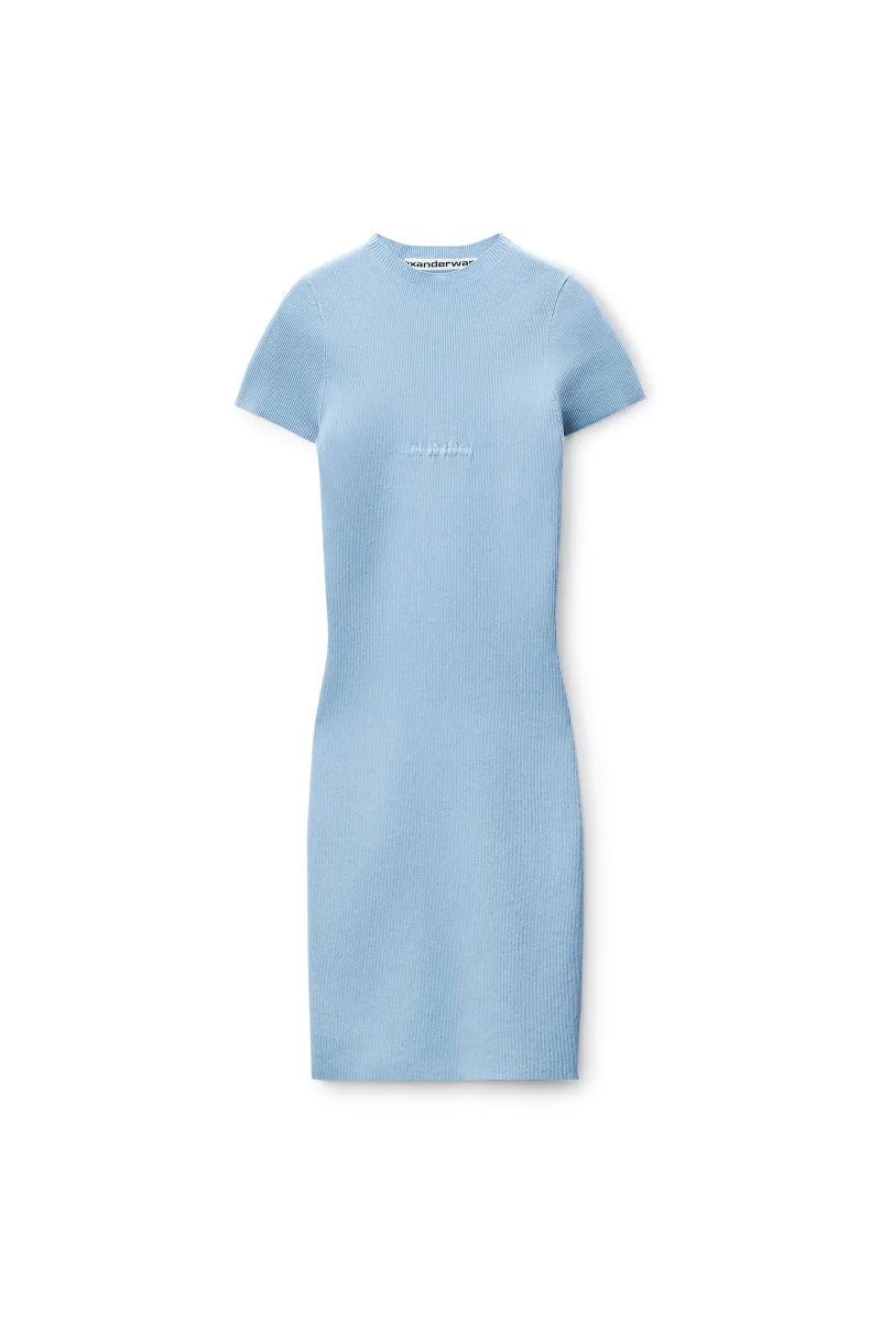 Knit Logo Mini Dress