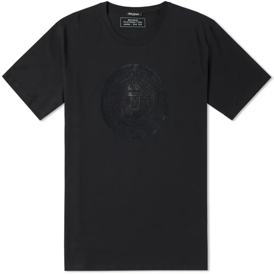 Metallic Circle Logo Tee