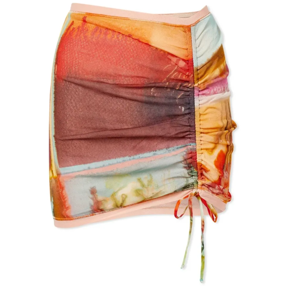 Mini Floral Patchwork Skirt