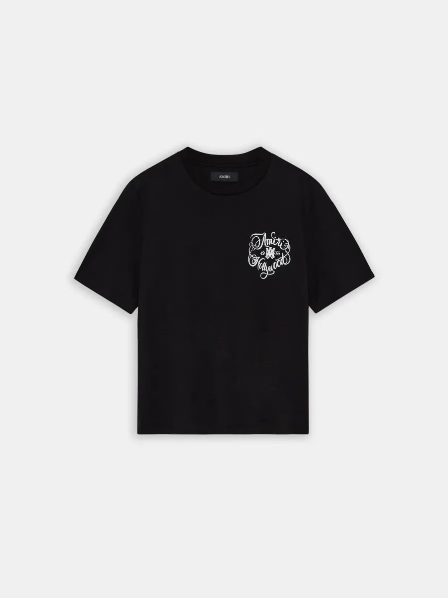 HOLLYWOOD TEE - Black