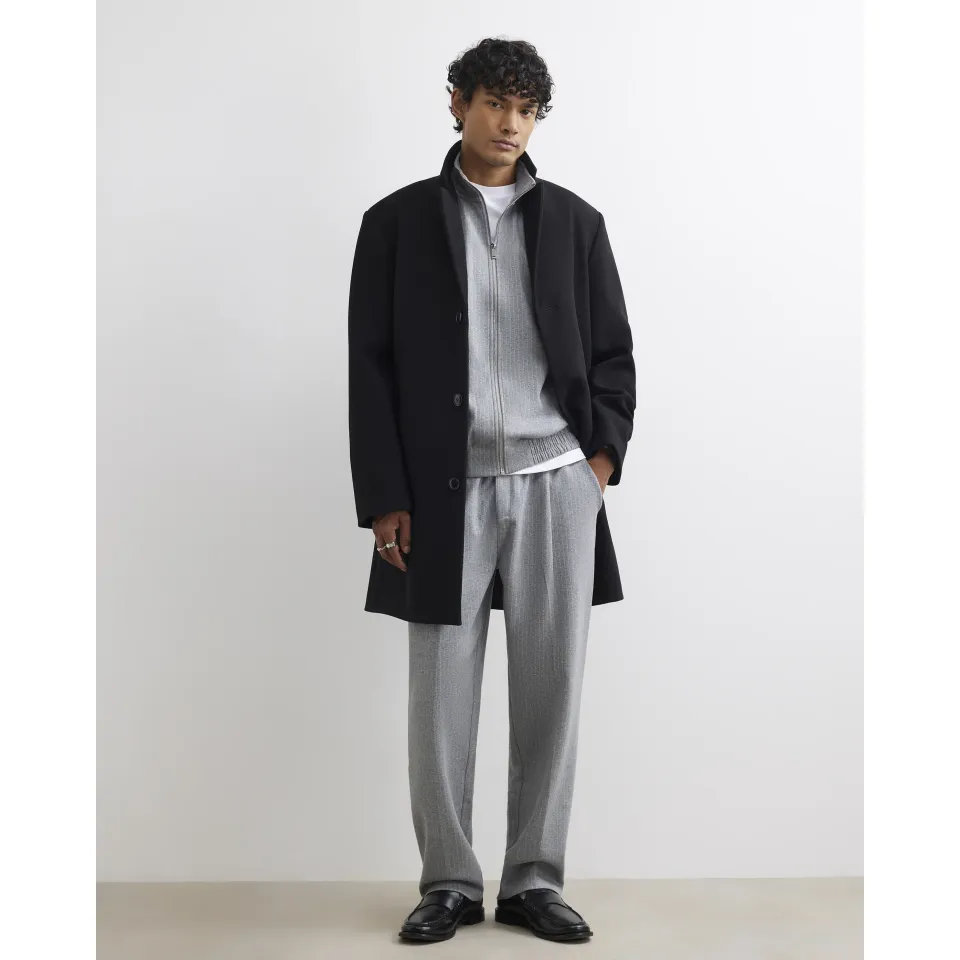 Regular Fit Pinstripe Joggers