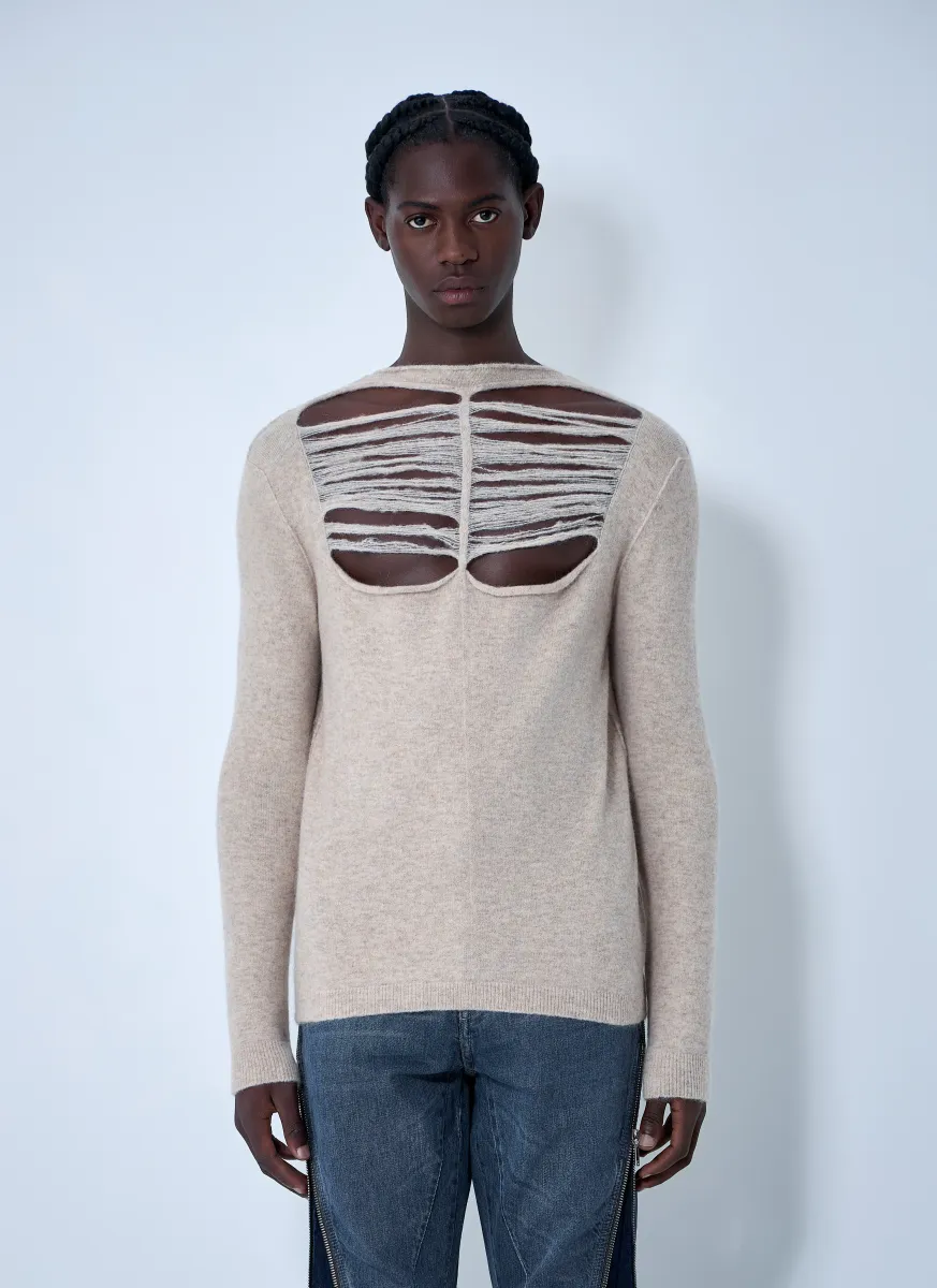 Wool-Blend Knit Top