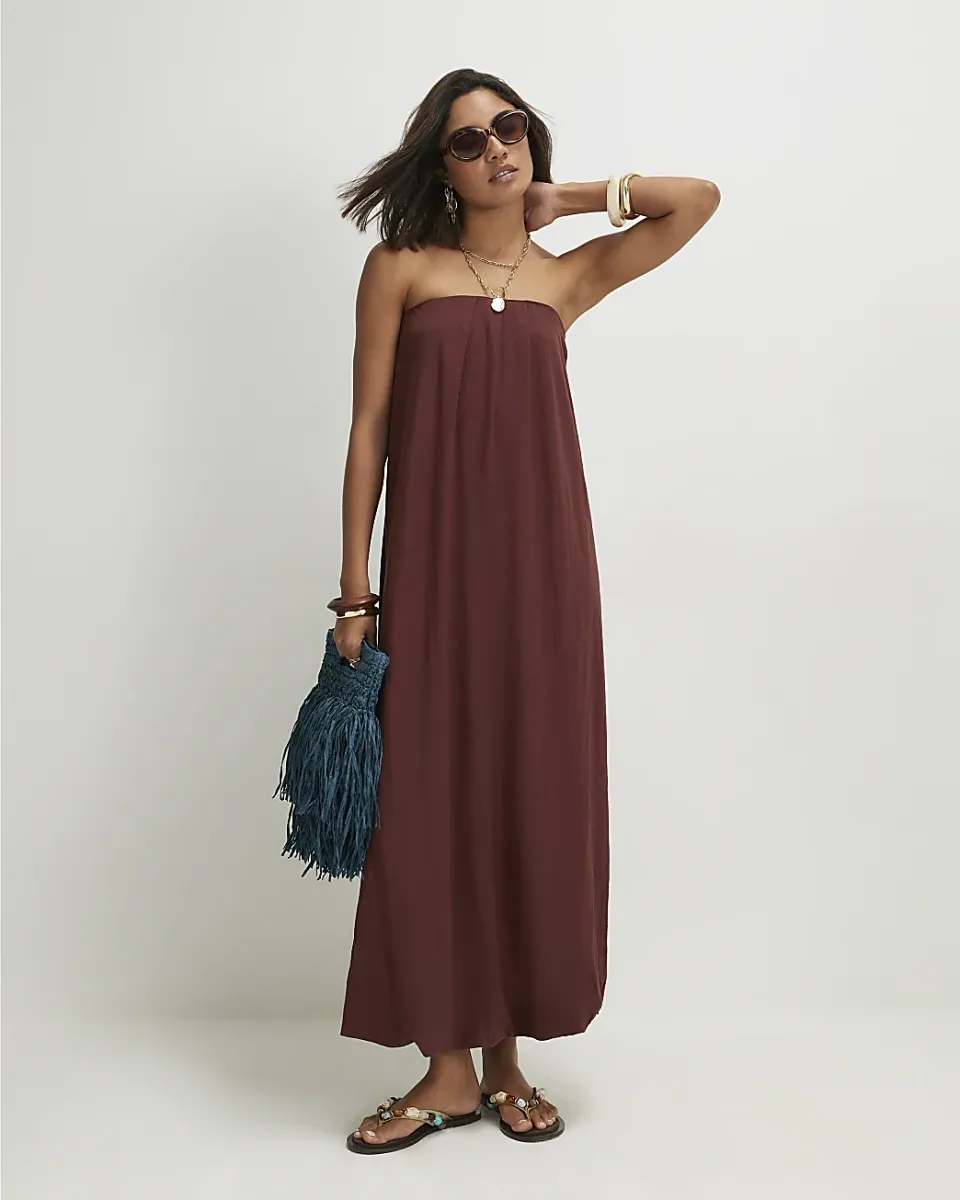 Bandeau Maxi Dress
