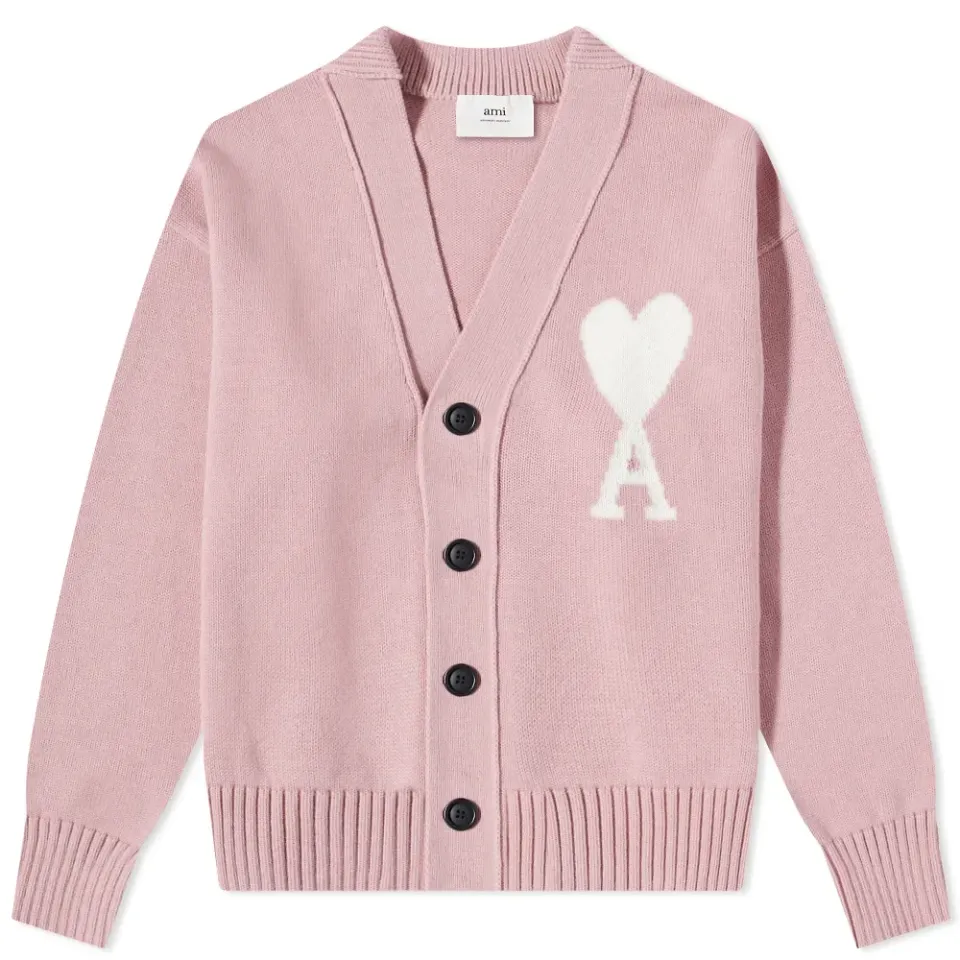 AMI Large A Heart Cardigan