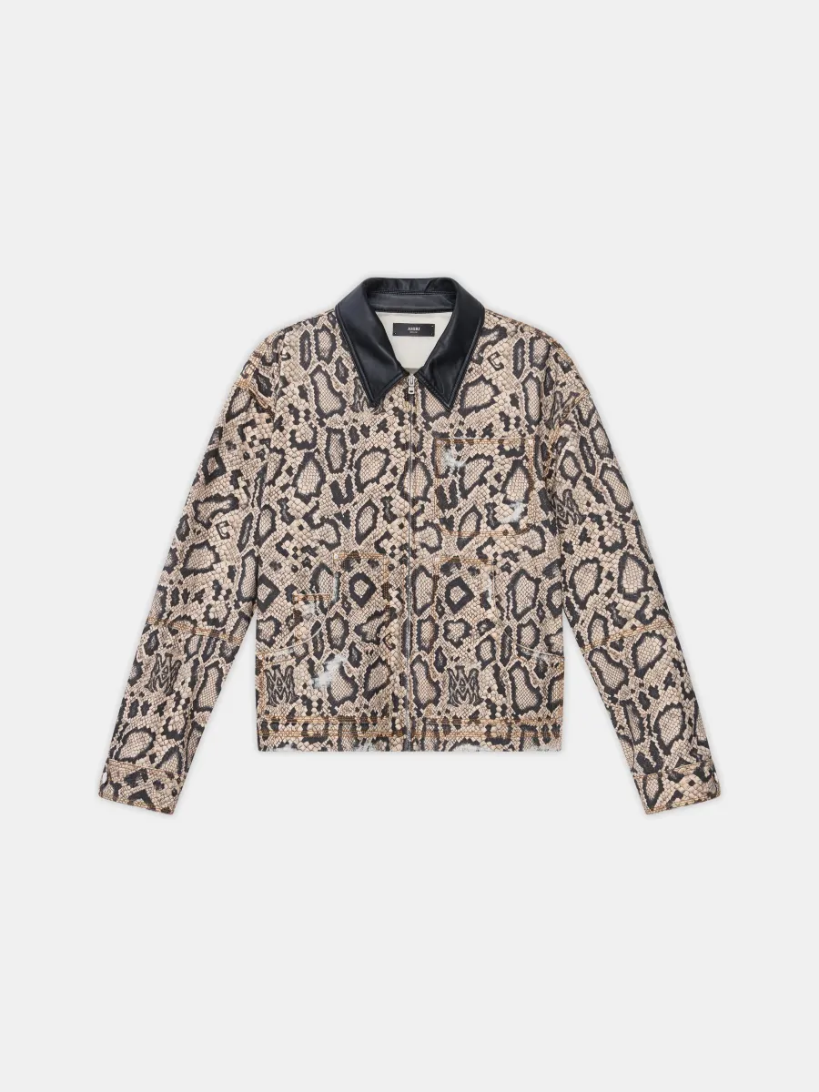 WOMEN - WOMEN'S SNAKE DENIM JACKET - Multi