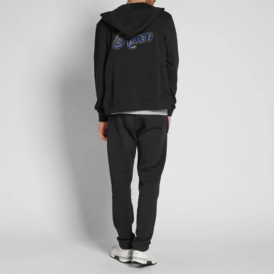 Back Logo Embroidered Hoody