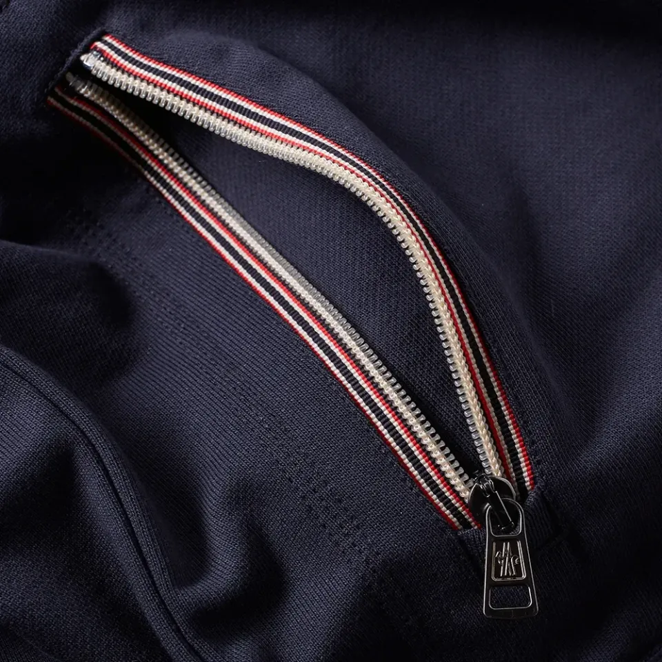 Stripe Trim Track Top