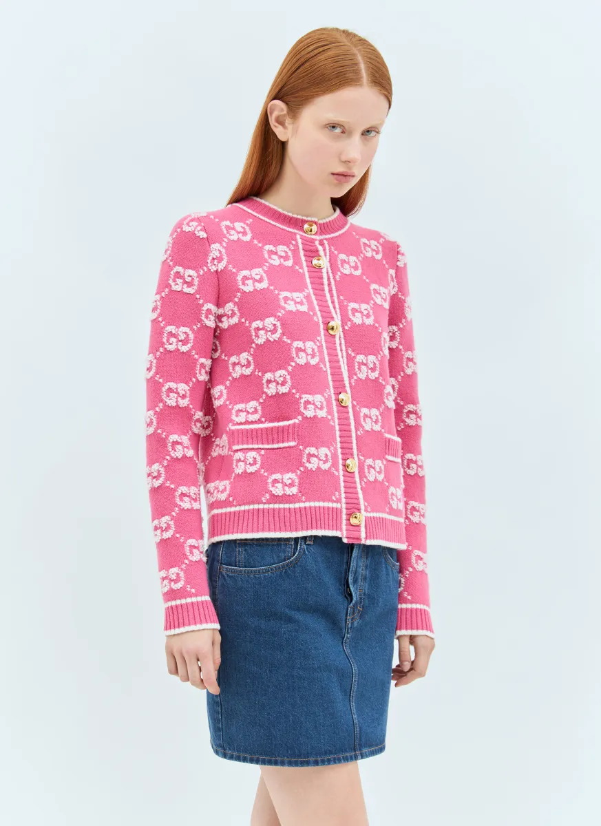 GG Wool Cardigan