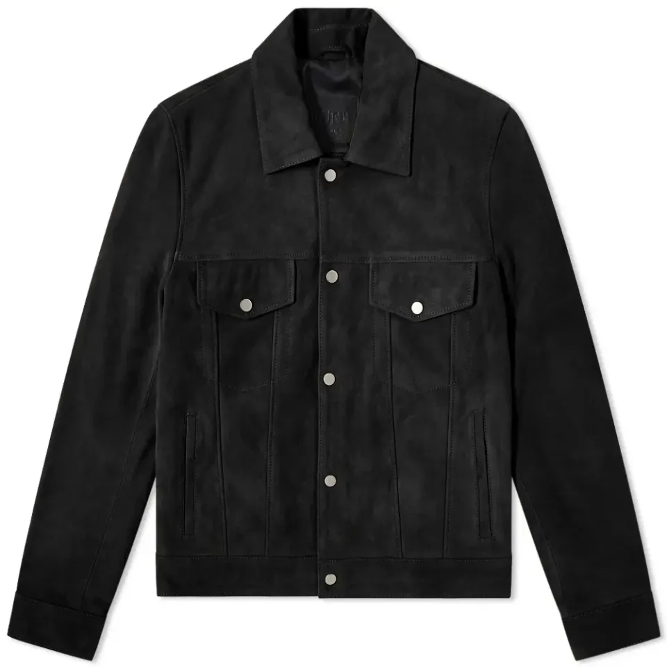 Suede Trucker Jacket
