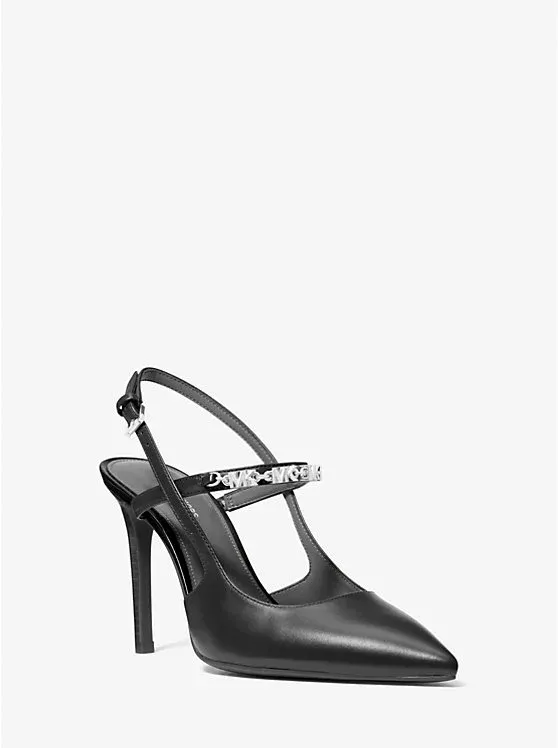 Dina Flex Leather Slingback Pump